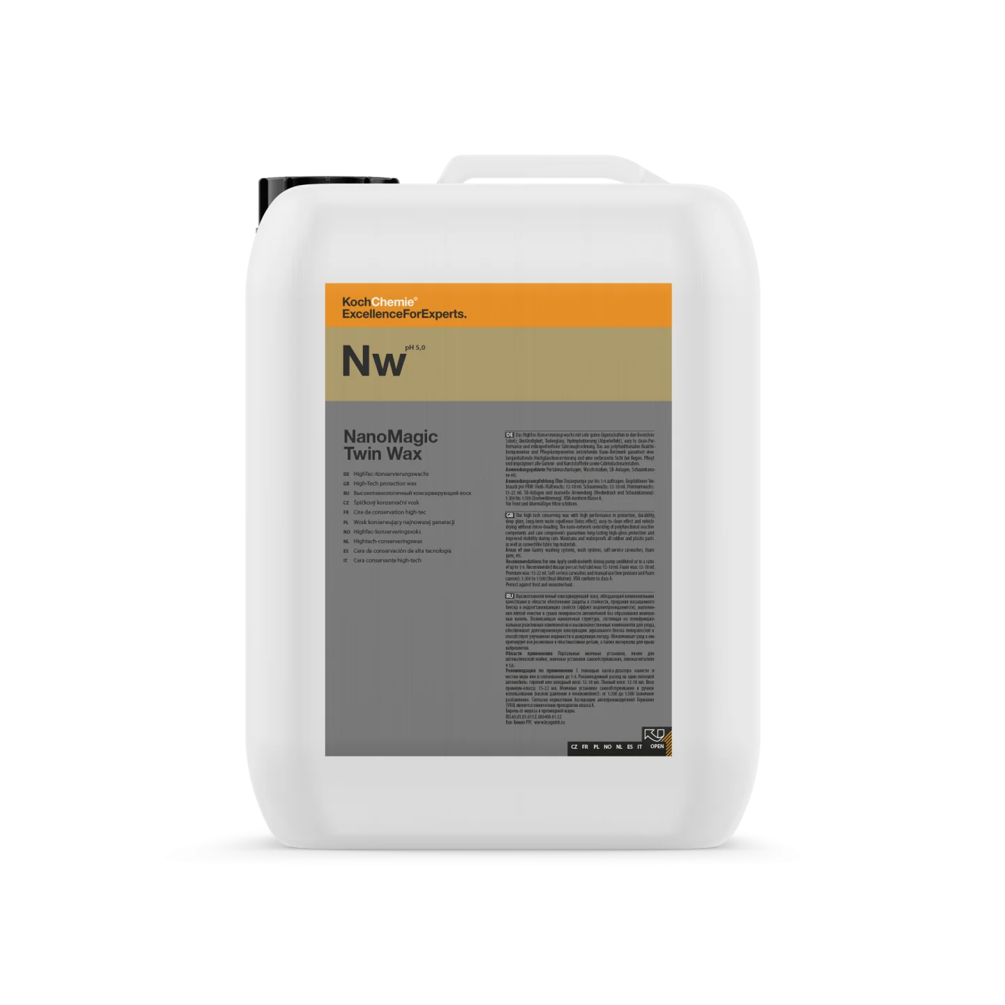 Nano Magic Twin Wax (20Lt) (Hızlı Cila)